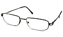 Calabria Readers Full Readers (Men) Reading Glasses - 725 Shiny Gunmetal