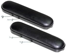 Invacare Corporation Inv8881053571U67 Full Length Arm Pads With Screws, Black Vinyl Upholstery,Invacare Corporation - Each 1