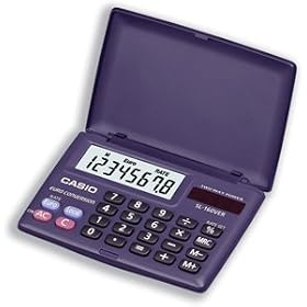 Casio SL160VER Credit Card Size Calculator