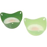 Fusionbrands Set of 2 Silicone Poach Pods - Green