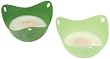 Fusionbrands Silicone Poach Pods, Set of 2, Green