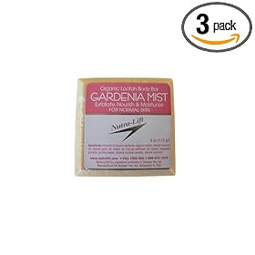 Nutra-lift® Organic Body Bar Gardenia Mist  (Pack of 3)