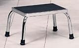 Chrome step stool packed 1/box