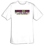 Beer Belly Sex Machine Funny Humour T-shirt