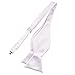 Alizeebridal Men's Solid Glossy Self-tied Bow Ties