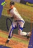 Justin Thompson, Fayetteville Generals - Tigers Affiliate Autographed Card