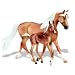 Breyer Classics Horse and Foal Sets: Palomino Morgan