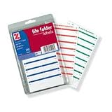 MUFFY'S STORE提供 Stationery&Grocery Online Shop Ranking 9. File Folder Labels White, 248/ Pack (ZIN05202)