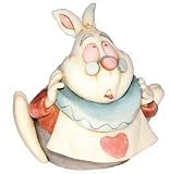 DISNEY HARMONY KINGDOM ALICE IN WONDERLAND I'M LATE