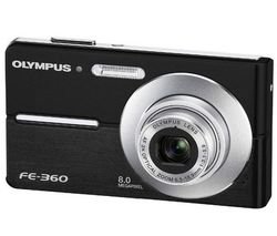 Childrens Toyshop  Electronics : [Bundle] FE-360 black + Ultra Compact PIX leather case + xD 1 Gb memory card