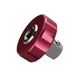 DEEN 1/4sq→3/8sq変換ラチェットスピンナーアダプター レッド