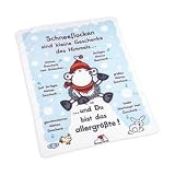 Eigenschaften Sheepworld  / Schneeflocke Fleecedecke