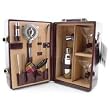 Deluxe Portable Travel Bar Set - Mahogany