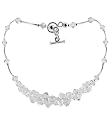 Clear Swarovski Crystal Sterling Silver Beads 16" 18" 20" 22" 24" Necklace