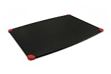Best Price Epicurean 18 by 13-Inch Non Slip Gripper Cutting Board, Slate with Red Silicone Grippers