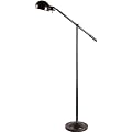 Lite Source LS-81276 Jensen Adjustable Metal Floor Lamp, Dark Bronze