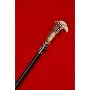 35" Eagle Handle Steel Walking Stick Gentleman's Cane
