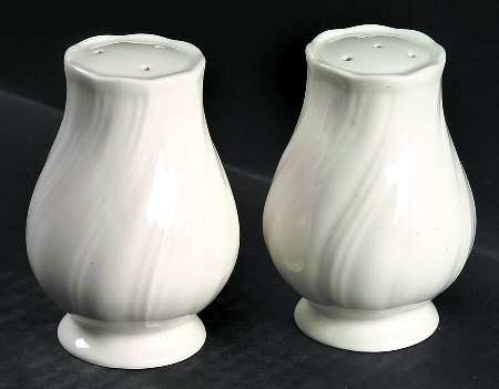 Nikko White Satin Salt China Dinnerware