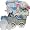 Babies First Carriage Gift Basket in Baby Girl Pink or Boy Blue