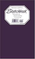 Sketchbook-Blackberry Blank Book-5 1/2x8 1/4