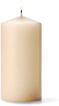 Pillar Candle in Ivory 3" in Diameter by 6" Tall