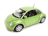 Vw Volkswagen Beetle Coupe Green 1:18 Diecast Model