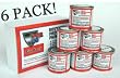 SIX PACK OF POR 15 SEMI-GLOSS BLACK