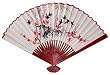 Beautiful Artistic Creative Gifts - Large Japanese White Paper Wall Art Fans - 2 Designs in 3 Sizes