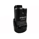 GPK Battery for Bosch Ps10-2 I-driver, Fl10 Flashlight, Ps20-2 Pocket Driver, Ps40-2 Impactor Fastening Driver Power Tools Battery Bat411 10.8 Volt 1500 Mah Replacement