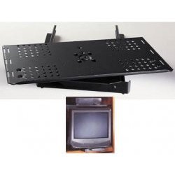 TV Slideout Mount (Black) (20"W Load capacity 125 lbs.)