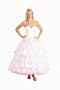 New 6 Bone Hoop Slip w/ 5 Ruffles Bridal Petticoat Wedding Gown Slip (165DS)