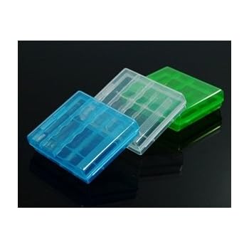 Set A Shopping Price Drop Alert For Bluecell 3 PCS Clear/Green/Blue Color AA / AAA 4 Cell Battery Storage Case