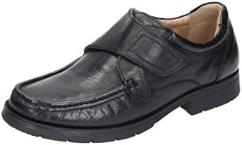 COMFORTABEL Mens Slipper, Mokassins, schwarz, 630507-1, Gr 46