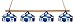 Duke Blue Devils 4-Light Executive Game Table Light NCAA College Athletics