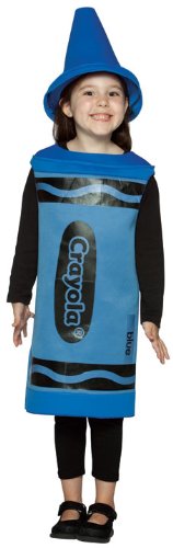 Rasta Imposta Crayola Blue Toddler Costume,Blue,4-6X