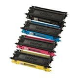 Brother Compatible TN-115 Set of 4 Laser Toner Cartridges: 1 each
of Black TN115BK, Cyan TN115C, Magenta TN115M, Yellow TN115Y by LD
Products