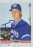 Tim Brown, Knoxville Blue Jays - Blue Jays Affiliate Autographed Card