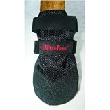 Ultra Rugged Dog Boots, Solid Black, Medium