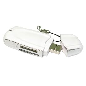 38 en 1 ~ USB 2.0 Lecteur de cartes / Writer avec slot SIM - format de poche - ultra-portable � haute vitesse - 2,0 - Plug & Play - de nombreuses cartes charge, y compris tous les Memory Stick (MS) Types - Secure Digital (SD) Types (voir la liste des liste compl�te)