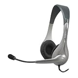 BRAND NEW Cyber Acoustics AC-202b Speech Recognition Stereo Headset Over-the-head