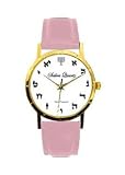Sabra Quartz Gold  Pink Watch -- Scratch Proof Crystal  Water Resistant!