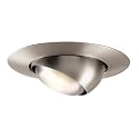 Halo 78SN 6-Inch Eyeball Light Trim, Satin Nickel