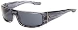 Spy Optic Mens Cooper 670195066129 Wrap Sunglasses,Shiny Black Stripe Tortoise Frame/Grey Lens,One Size