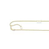 10k Yellow Gold Adjustable Wheat Chain Necklace - 22 Inch - JewelryWeb