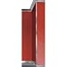 Diamond Life Wallwear Base Molding - 96in.L, Brushed Aluminum Corner, Pair