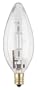 Westinghouse 4029 40-Watt, B11 Halogen Ceiling Fan Bulb, Candelabra Base, Clear, 2-Pack