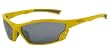 SOS X-Wrap Sport Yellow Viper Sunglasses w/Gray Nose & Tip Pads