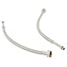 PAIR 10MM FLEXIBLE MONOBLOC TAP CONNECTORS 60MM EXTENSI