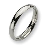 Titanium 4mm Polished Band TB21-7