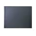 Artistic Products 68710S Desk Pad, Vinyl w/Embossed Borders, 19 X 24, Black